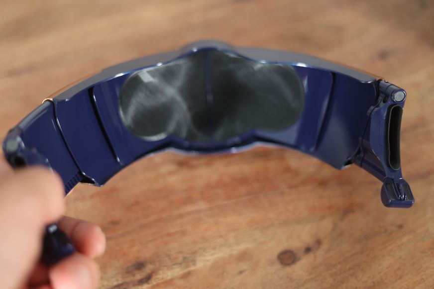 Dyson Zone Visier von innen